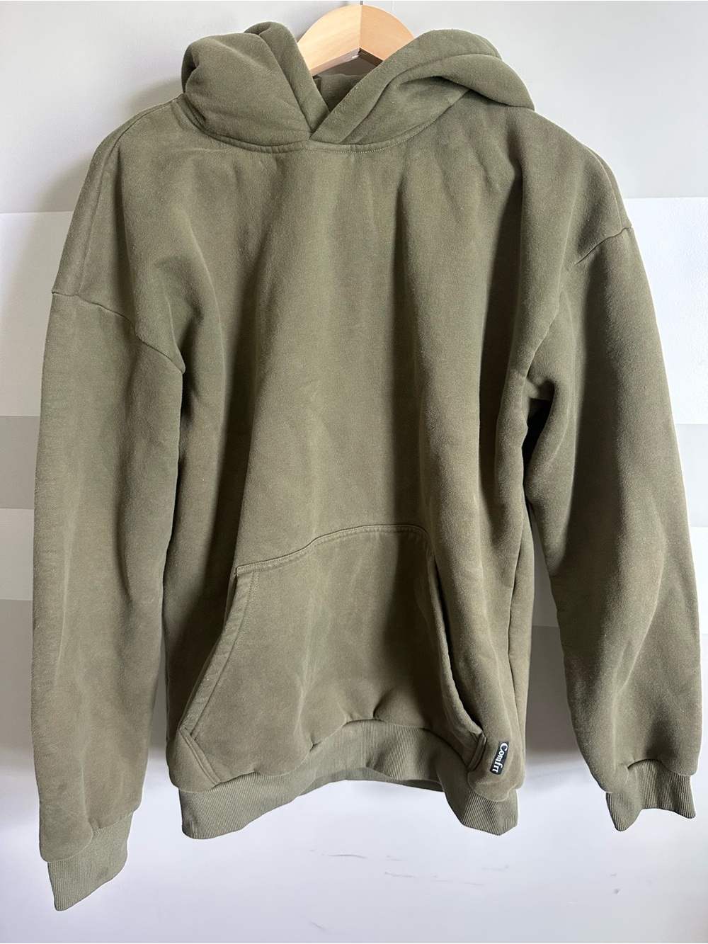 Comfrt Olive Green Hoodie